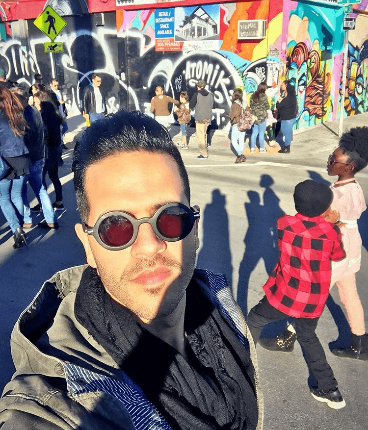 Nuestro chef Jesús también anduvo de paseo y disfrutó de un poco de arte.