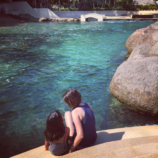 Tuvieron dos hijas y su matrimonio fue muy estable.