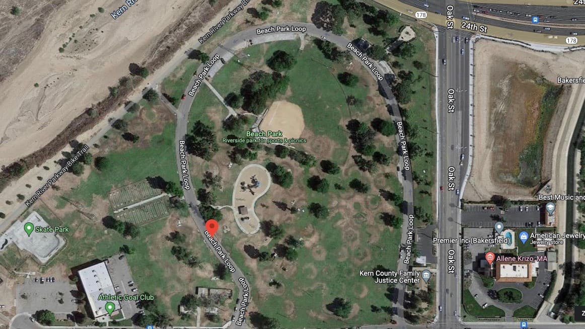 Policía de Bakersfield encuentra a una persona herida de bala en el Beach Park