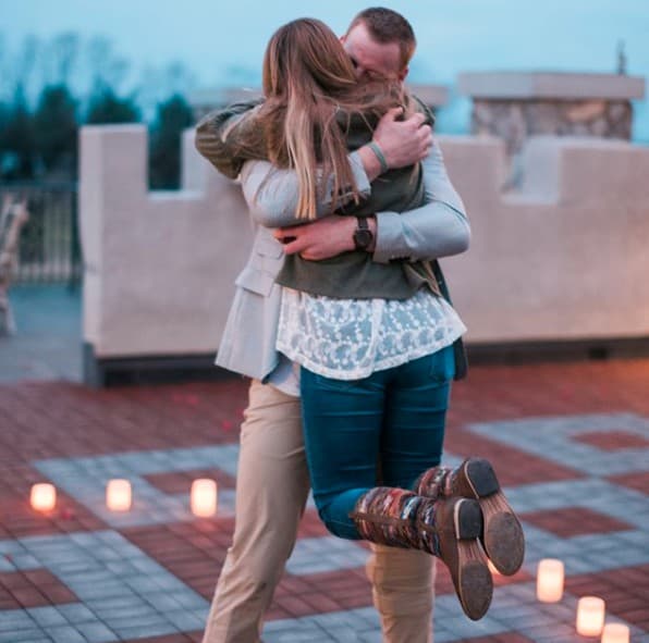 Wentz: "No puedo esperar a casarme con mi mejor amiga. Dios está haciendo cosas maravillosas y no me canso de agradecerle".