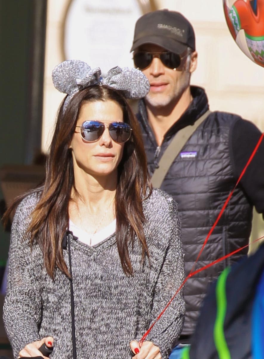 Sandra y Bryan Randall pasaron un lindo día entre las atracciones.