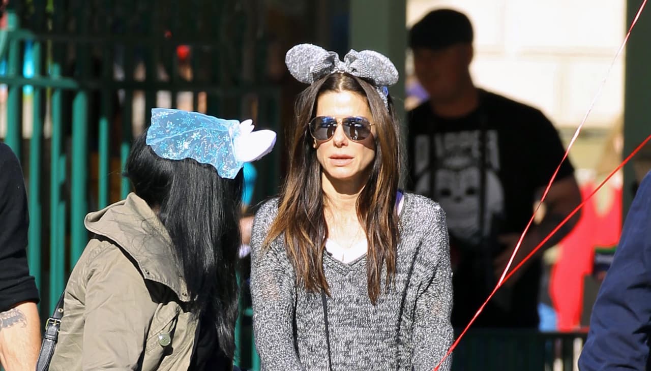 Sandra Bullock fue al "lugar más feliz del planeta".