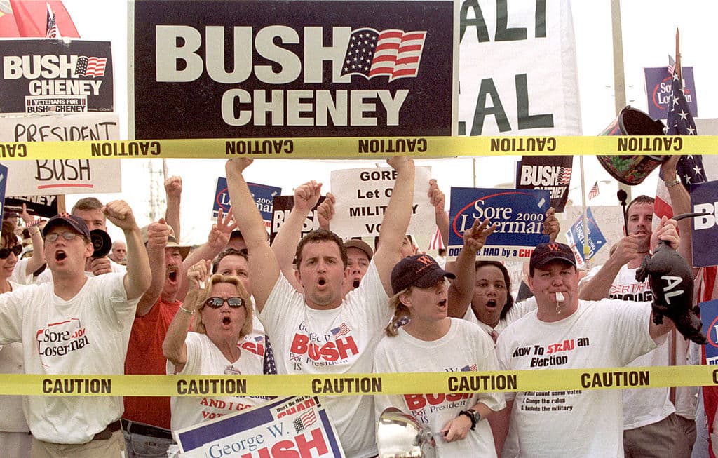 Trump's cries of "fraud!" bring back memories of the 2000 elections, but what do they have in common?