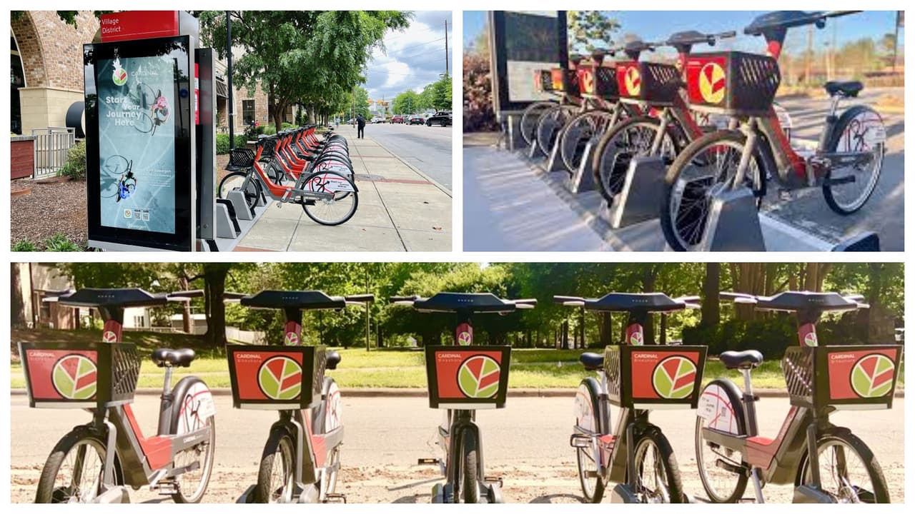¡Buenas noticias! El programa de bicicletas compartidas de Raleigh regresará en junio    