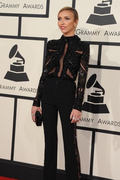 Así apareció Giuliana Rancic en la entrega de los GRAMMY.