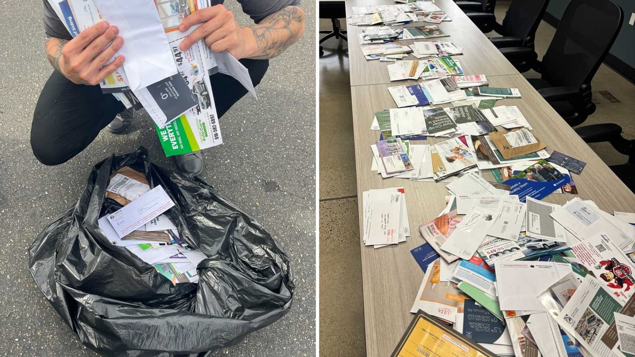 Caen 2 con más de 500 piezas de correspondencia ajena en Folsom