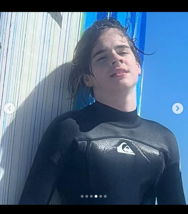 A Matteo y Valentino se les vio muy felices bajo el sol y las olas que gozaron durante este fin de semana. 
<br>