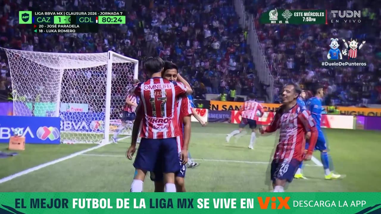 ¡Gol de Chivas! ¡Ángel Sepúlveda le aplica la 'Ley del Ex' a Cruz Azul!