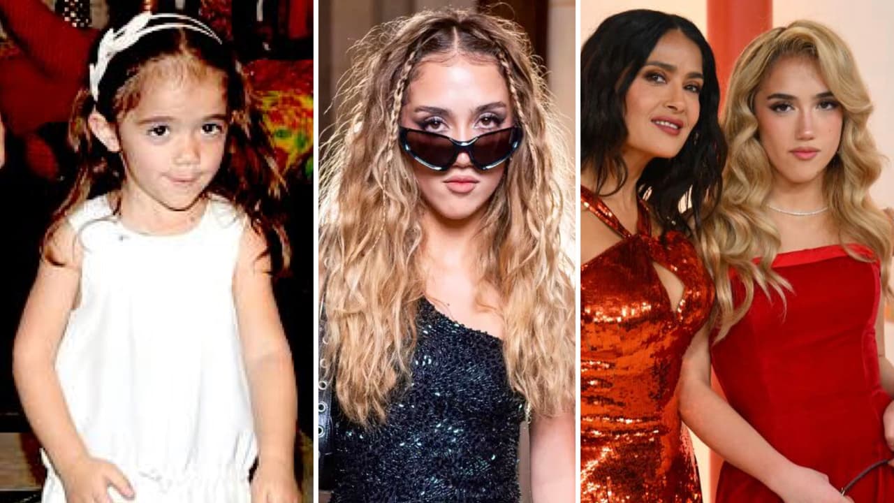 Así ha sido la transformación de la hija de Salma Hayek: Valentina ya es una 'fashionista'