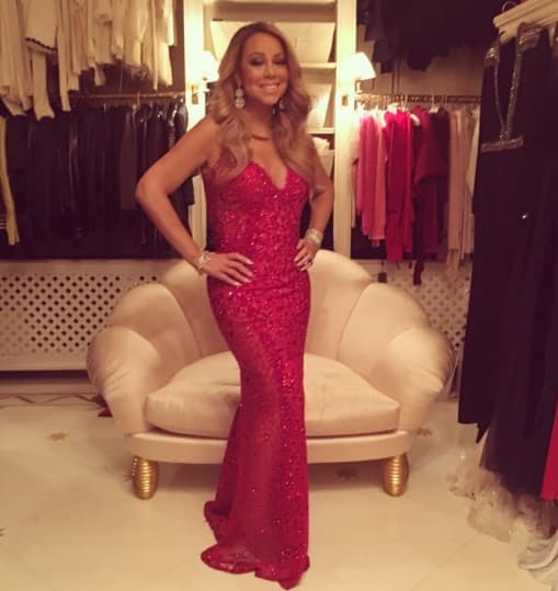 Estos días Mariah luce de lo mejor, ¿estará en una dieta para presumir esta figura?