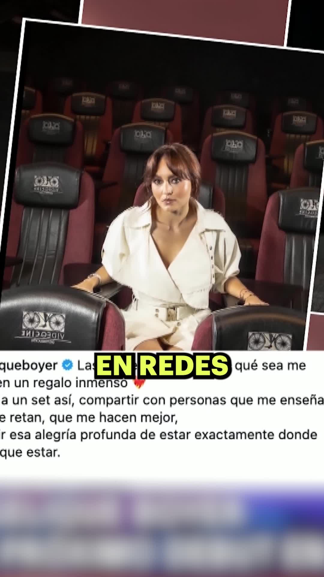 Angelique Boyer anuncia que debutará en cine