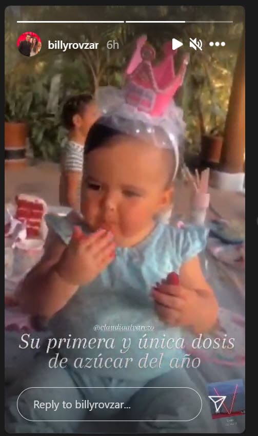 Kira disfrutó como nunca, "su primera y única dosis de azúcar del año", según presumió el productor. 
<br>