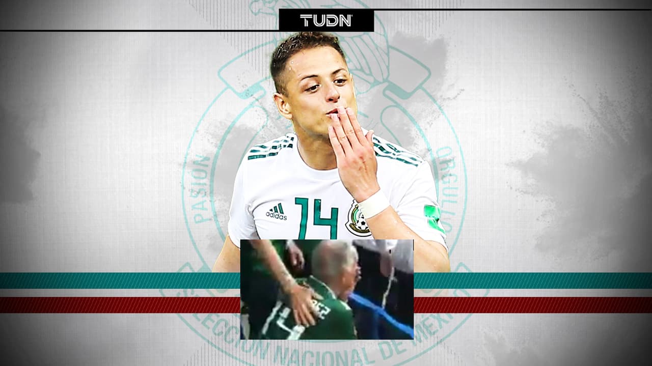 Las lágrimas más felices de Tomás Balcázar por Chicharito