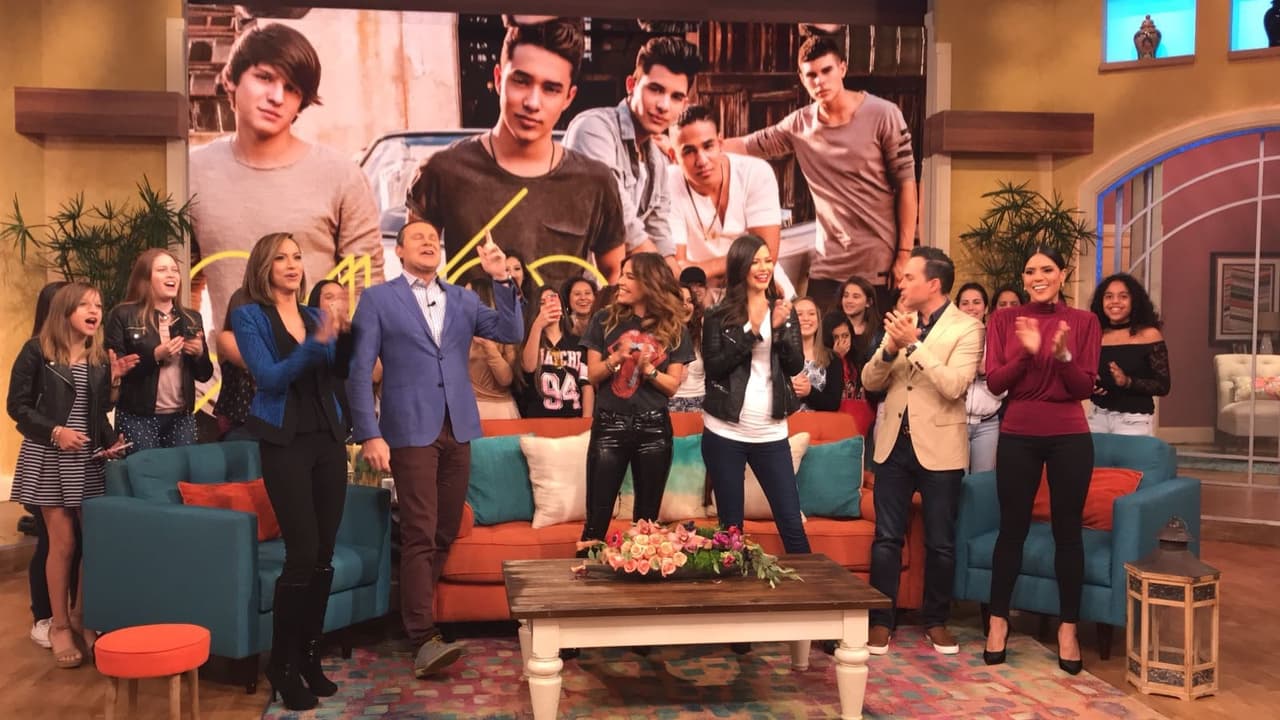 La emoción se sentían en el estudio, Alan Tacher anunció que la exitosa banda estaba a punto de llegar.