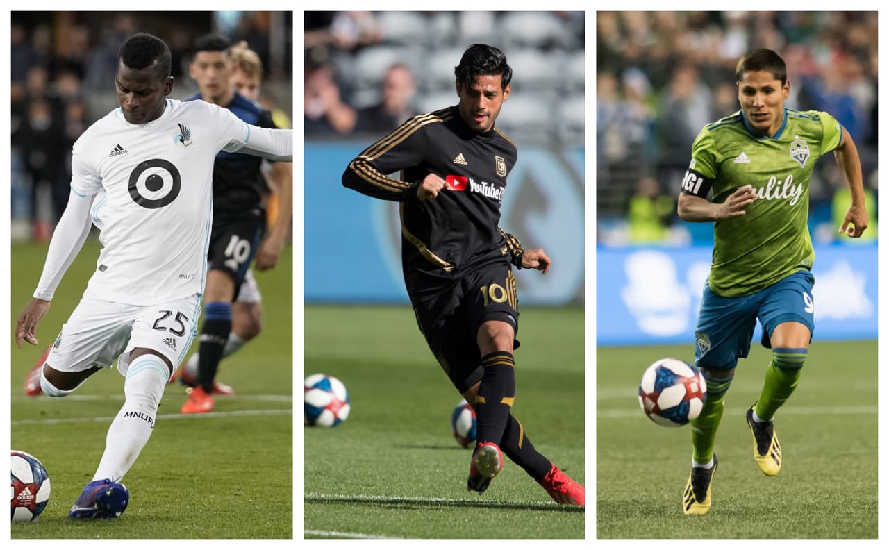 Carlos Vela, Darwin Quintero y Raul Ruidíaz: trío de ases que apuntan a luchar por el MVP