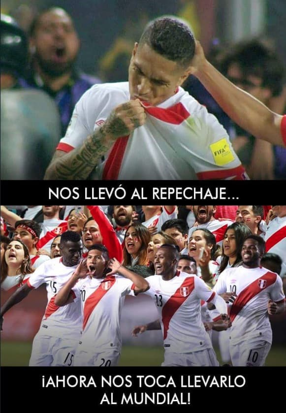 Mucha fiesta y mucha celebración. Perú regresa a la Copa del Mundo y los memes no esconden la felicidad de la hazaña.