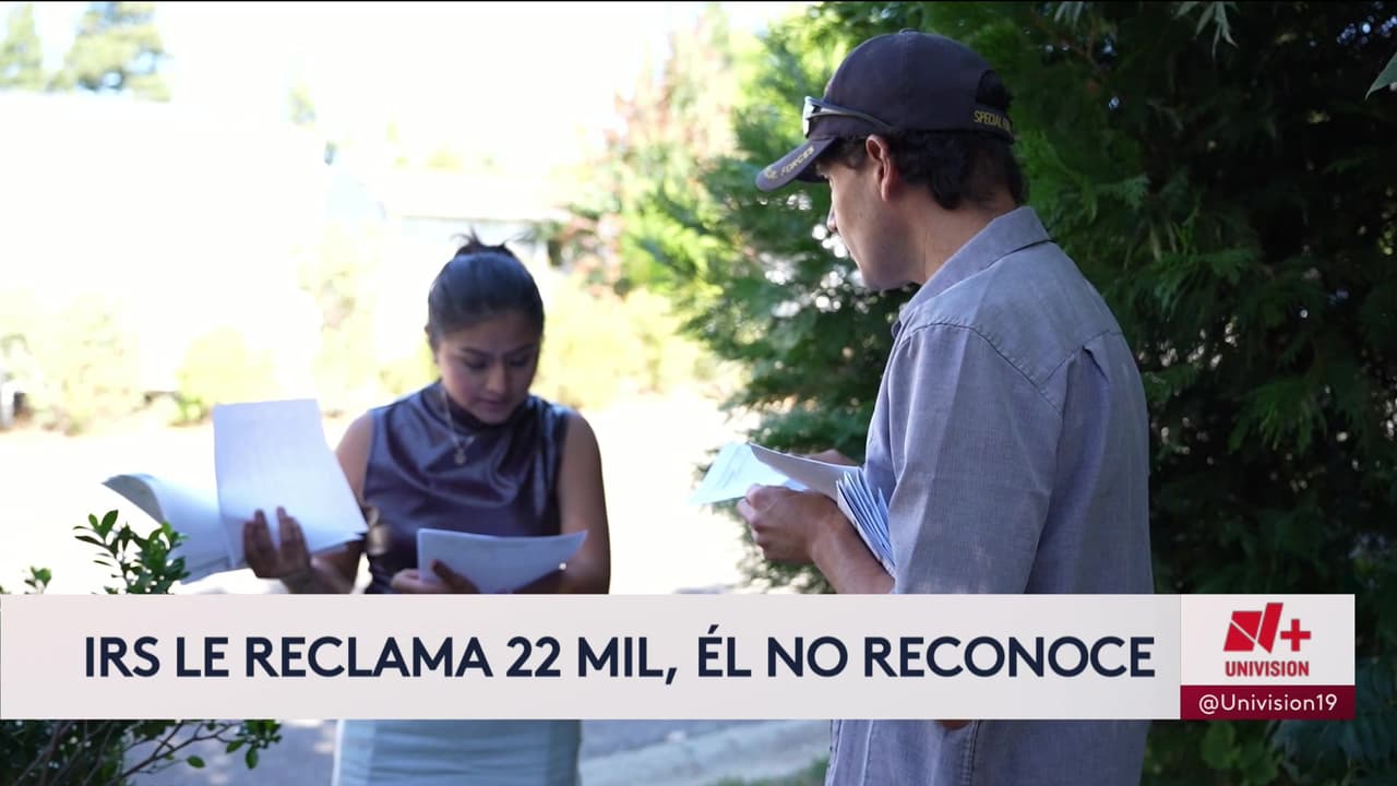 Hombre recibe aviso del IRS por deuda de casi $22,000 que asegura no reconocer
