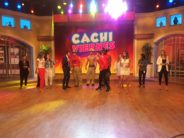 Ellos nos mostraron sus mejores y más sexys movimientos.