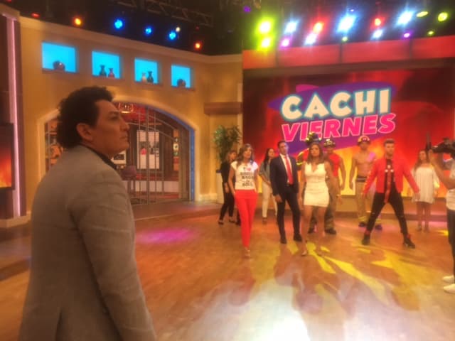 José Manuel Figueroa prefirió quedarse de espectador.