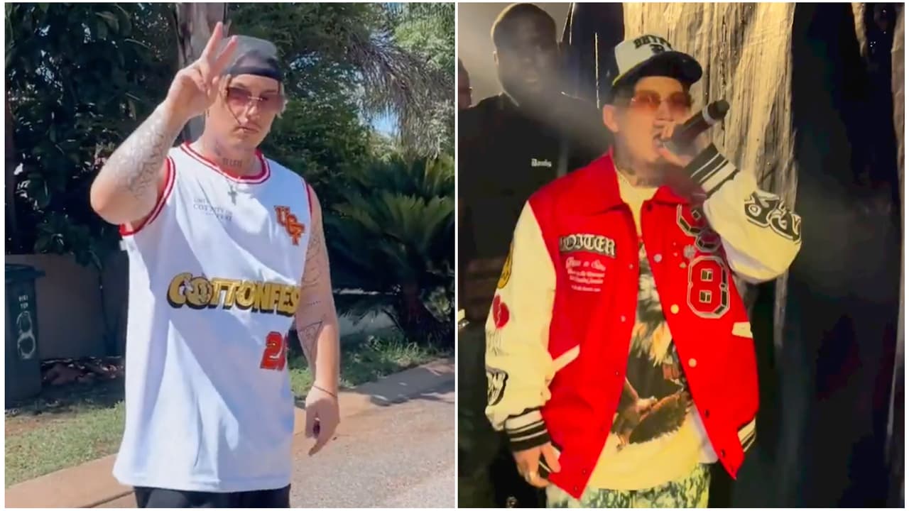 Se desploma en pleno concierto y después muere: los últimos momentos del rapero Costa Titch