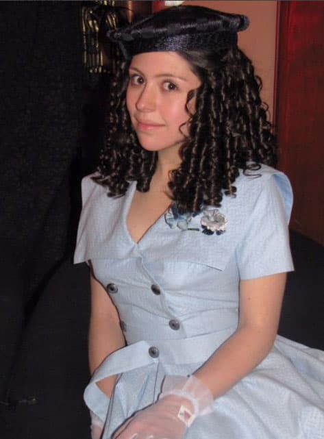 <b>Nicole Vale</b> es otra de las actrices que interpretarían a la diva mexicana, ella mostraría la etapa joven.