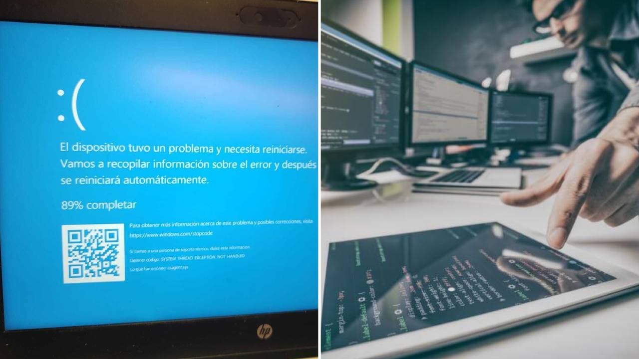 ¿Te afectó la caída de Microsoft? Esto debes hacer si tu computadora está fallando
