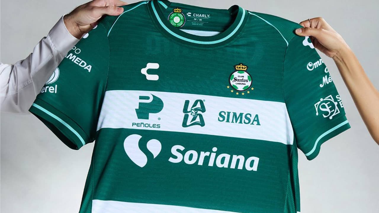 Oficial: Santos Laguna presentó sus nuevos jerseys para el Apertura 2026