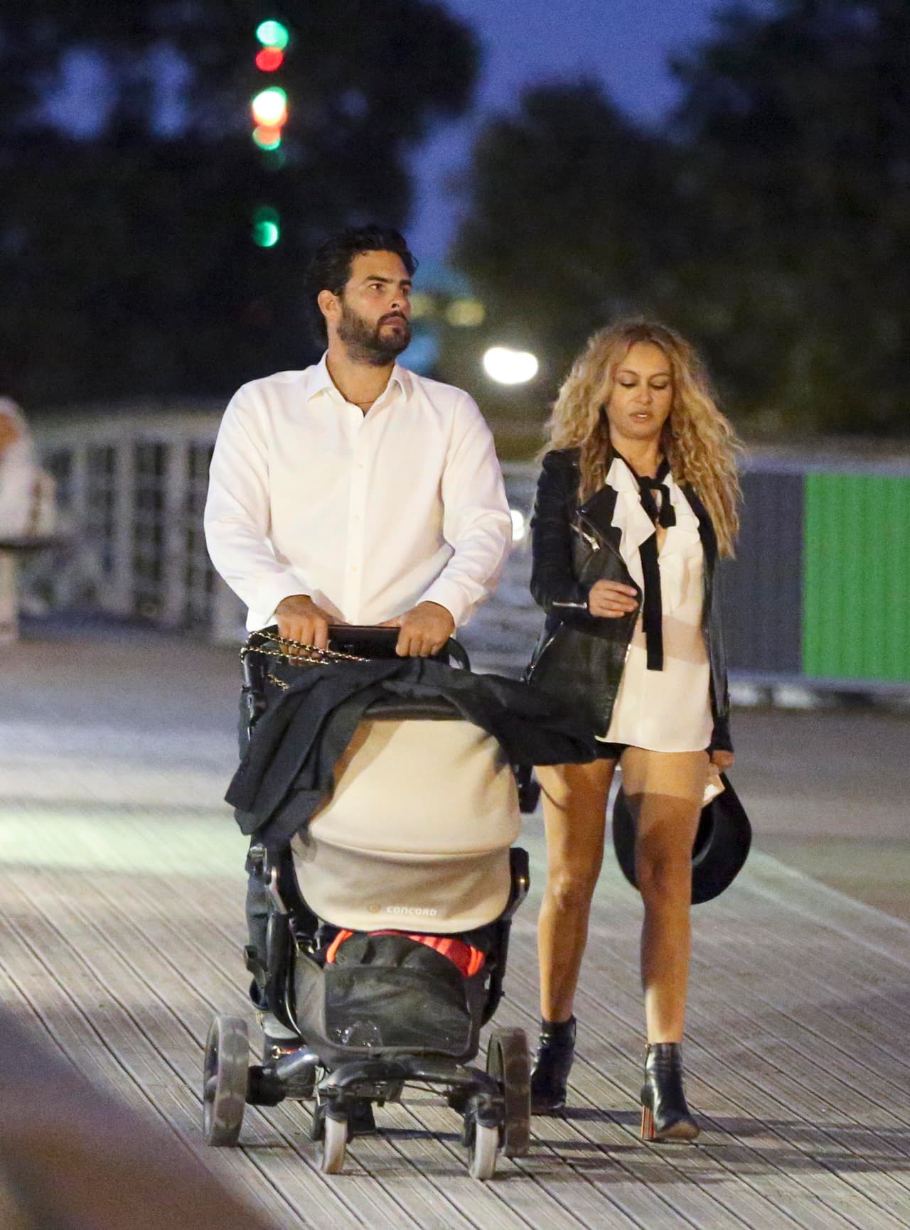 En semanas pasadas la parejita pasó unos días en París.