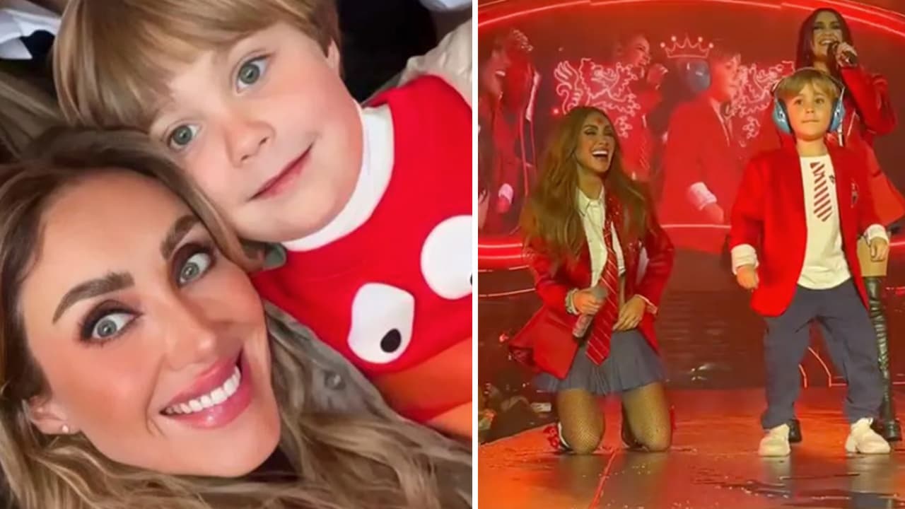 Hijo Anahí protagoniza tierno baile en concierto de RBD y les roba el show