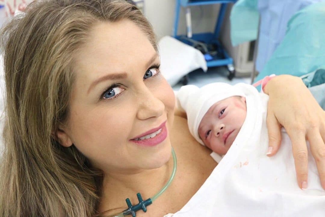 Comentó que, primero, fue sometida a una dieta, sin embargo "la bebé seguía mal".