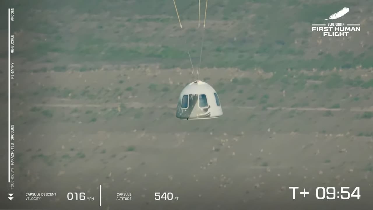 Los cohetes New Shepard han realizado 15 vuelos de prueba no tripulados desde 2015. Blue Origin planea dos viajes tripulados más este año.