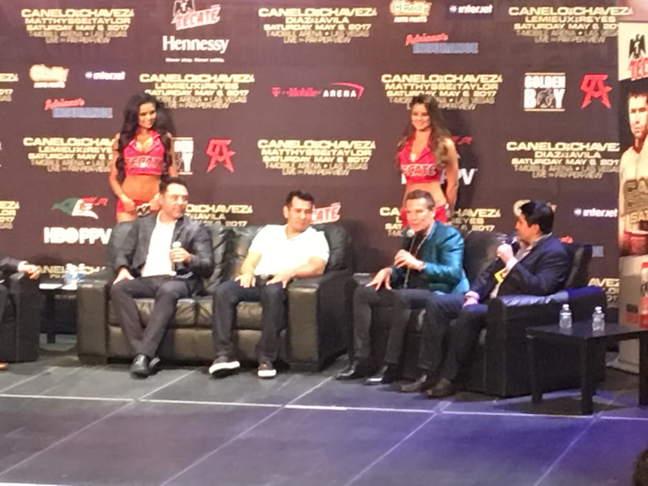 Cuatro leyendas del boxeo mexicano juntos