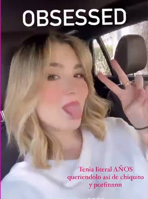 "Tenía años queriéndolo así", dijo en Instagram la joven de 22 años.