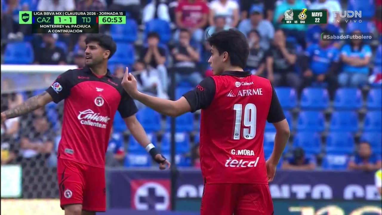 ¡Todos lo aman! La reacción del Estadio Cuauhtémoc al ingreso de Gilberto Mora vs. Cruz Azul