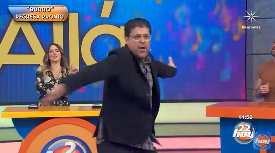 El presentador estará fuera por 8 semanas del show que se transmite por Univision.
<br>