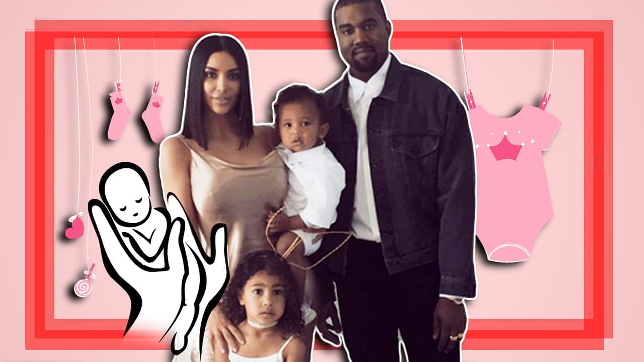 Kim Kardashian y Kanye West revelan el nombre de su bebé, pero no explican por qué la llamaron así