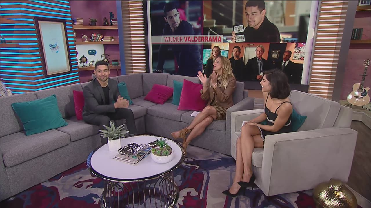 El actor fue para platicar sobre su nuevo proyecto, ya que ahora forma parte de la exitosa serie 'NCIS'.