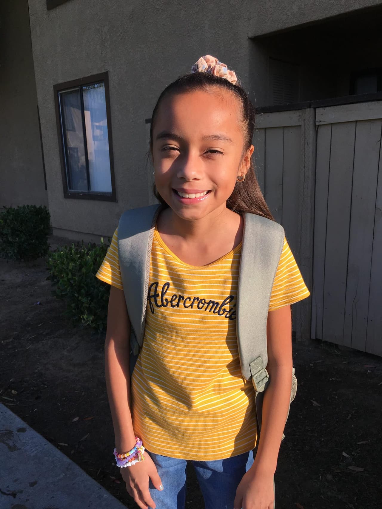 Hija de Ana Vargas que este 12 de agosto empezó su quinto año de preparatoria