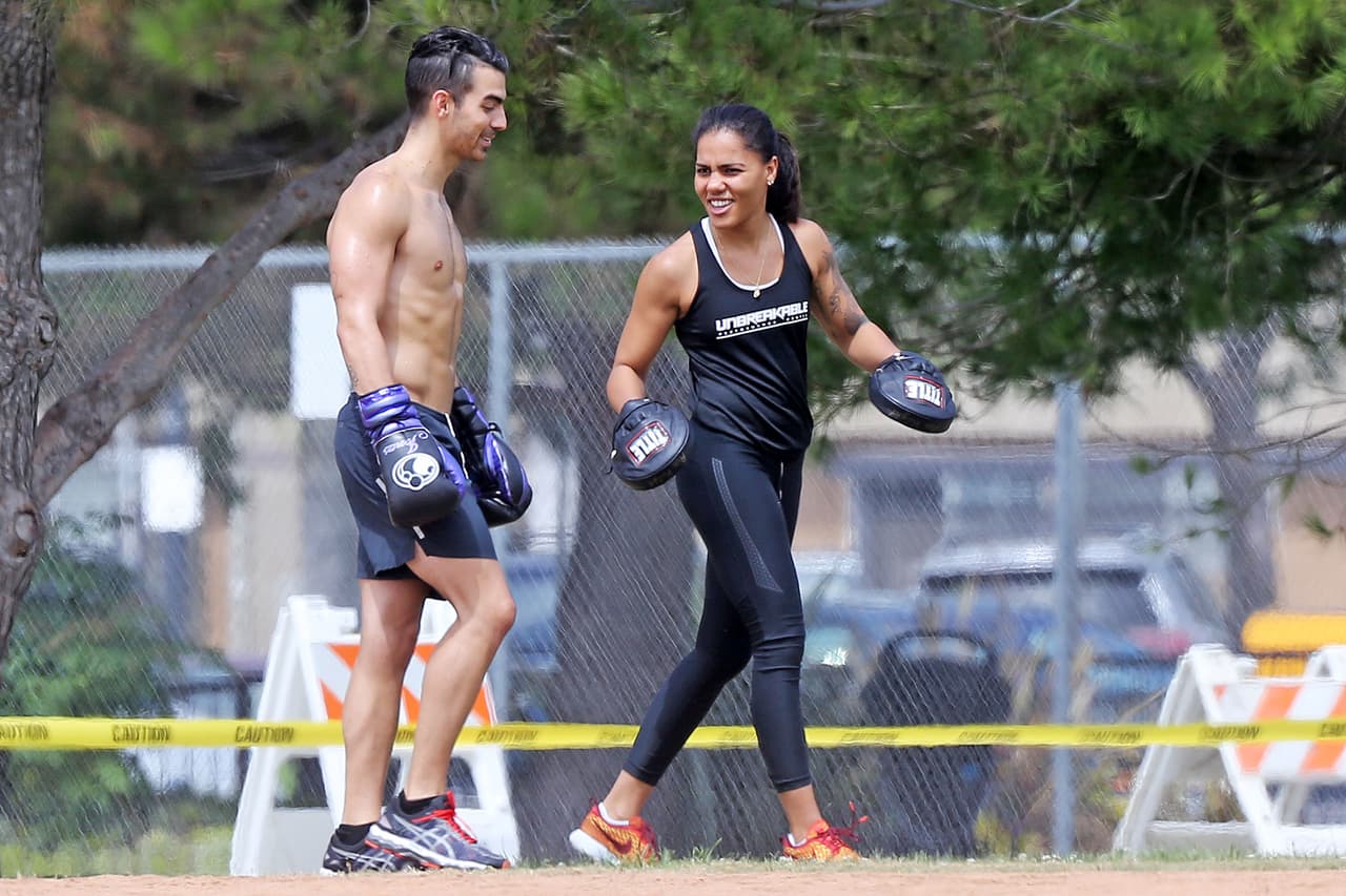 Una buena lección con su entrenadora.