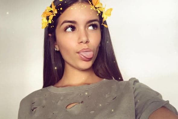 Wendy quiere dejar en alto el nombre de su país en la competencia.