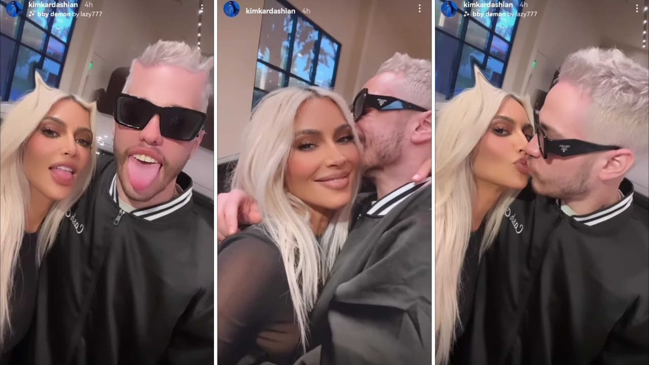 Kim Kardashian y Pete Davidson