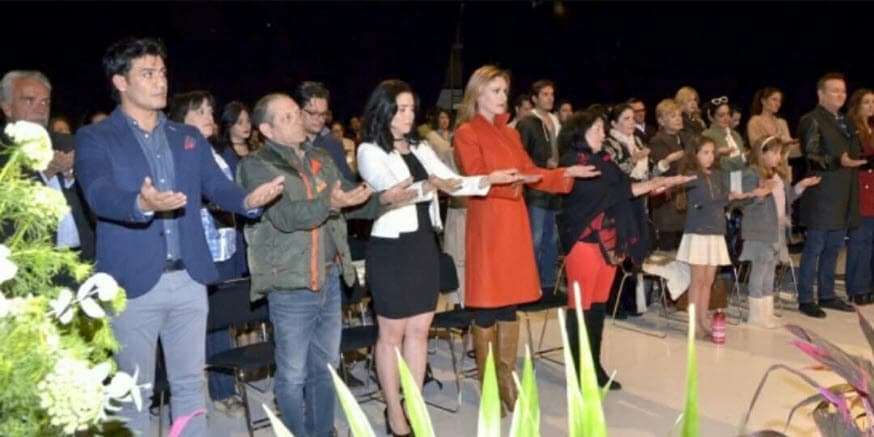 Entre los asistentes se encontraba gran parte del reparto, entre ellos Andrés Palacios, Ariadne Díaz y Chantal Andere, solo por mencionar algunos.