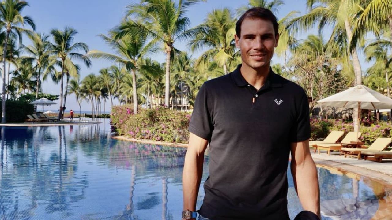 Rafa Nadal ya está en Acapulco: “Muy feliz de volver a México”