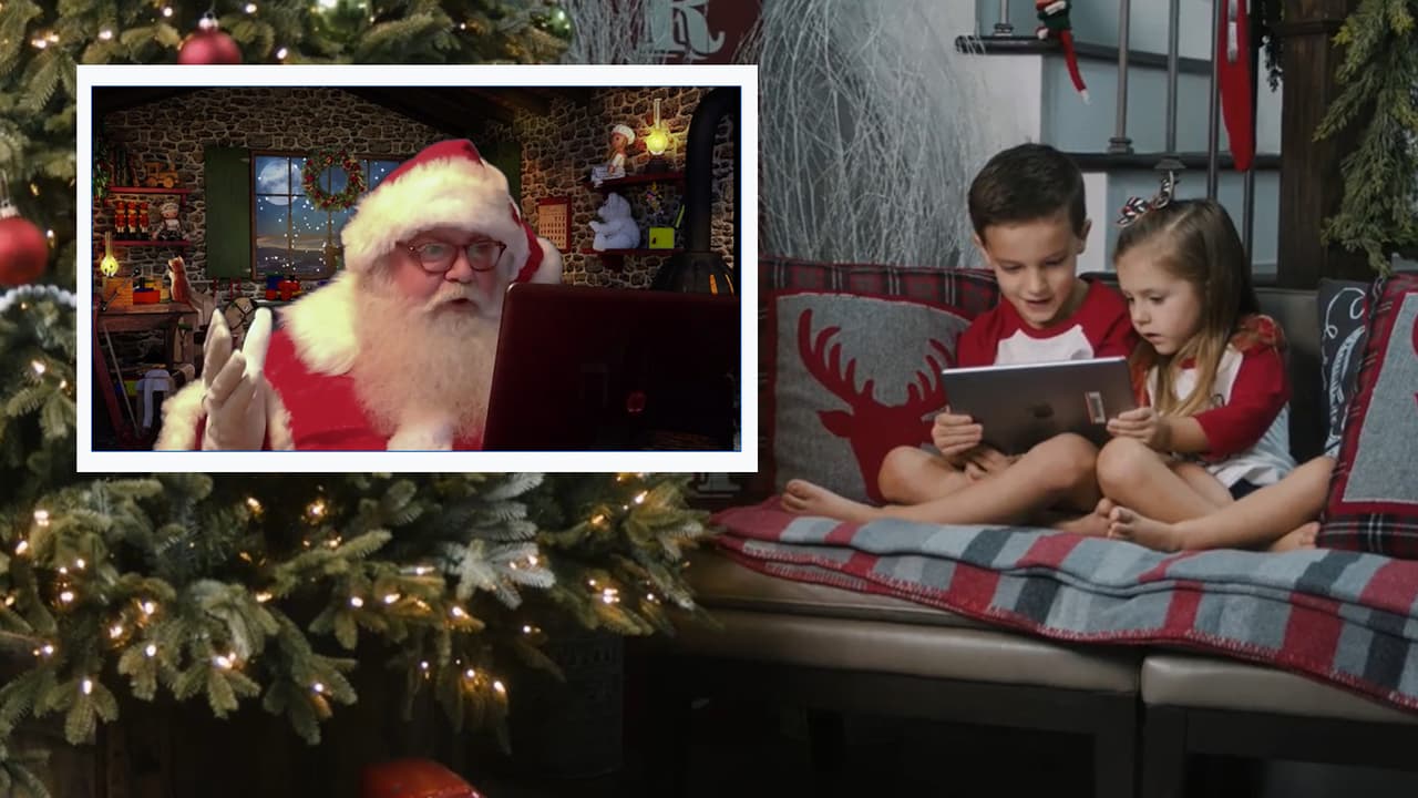 Santa Claus ofrece visitas virtuales a los niños de Houston, has tu reservación