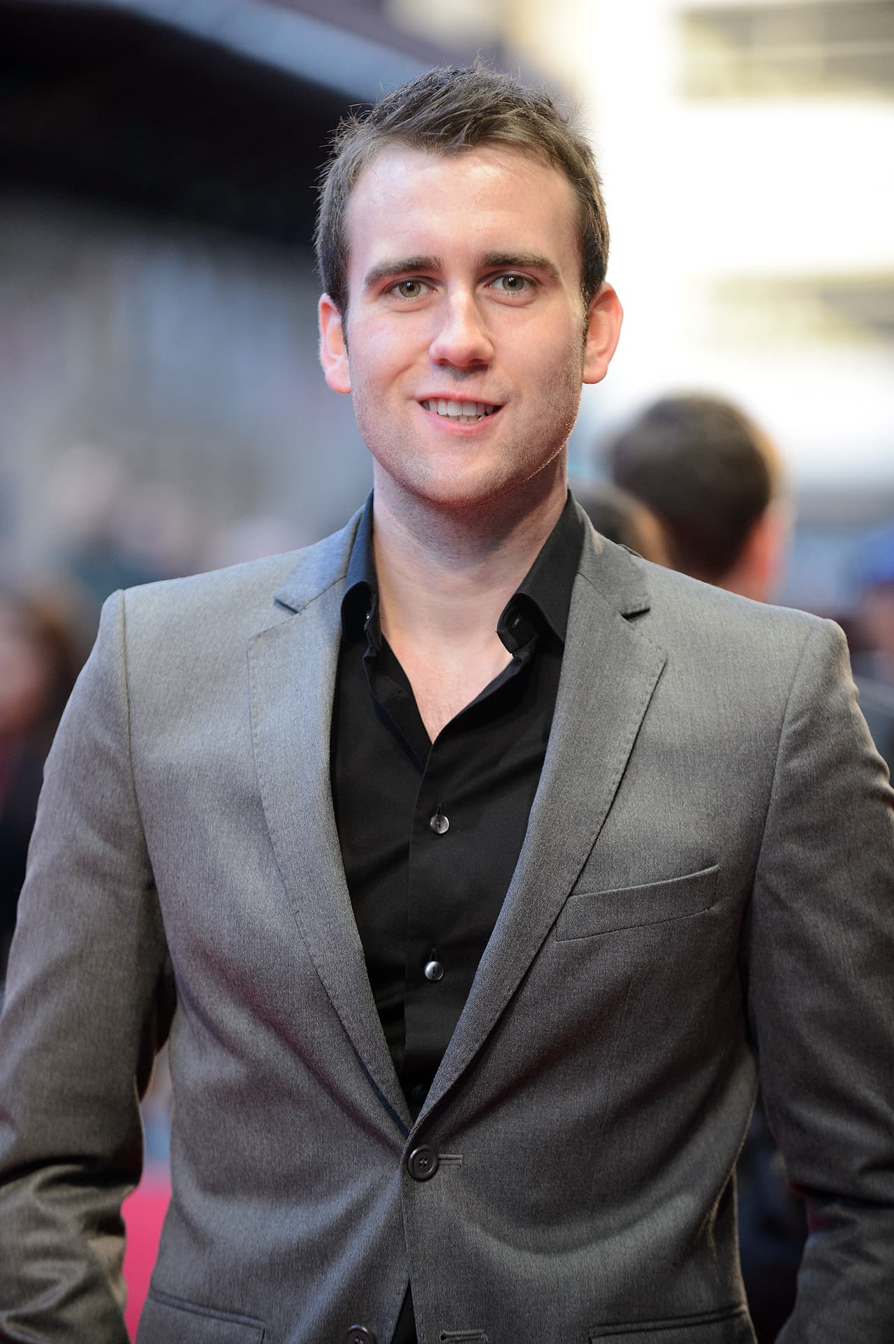 Matthew Lewis en una premiere