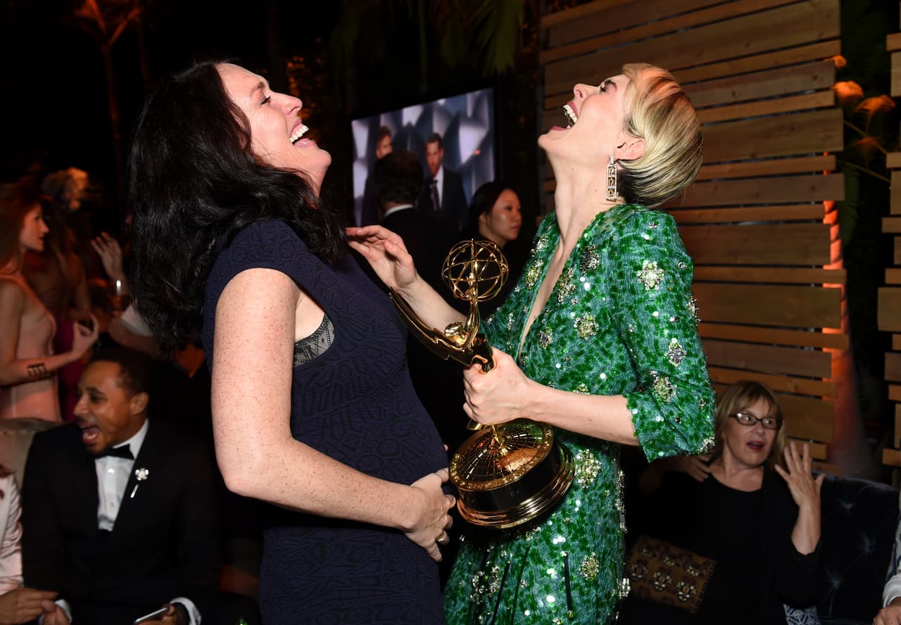 ¿Qué tal las carcajadas de Liz Paulson y Sarah Paulson?