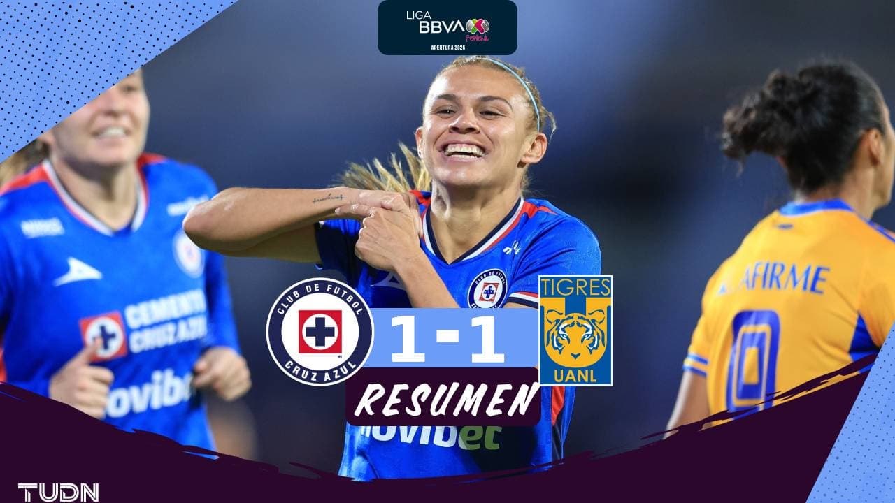 ¡Cruz Azul saca valioso empate ante Tigres en Liga MX Femenil!
