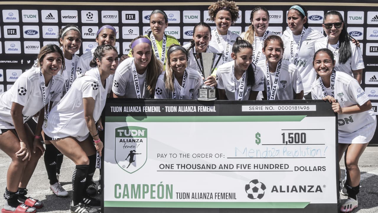 Alianza Femenil: Mendoza Revolución gana por primera vez en Houston