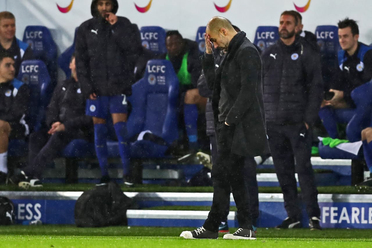 Guardiola es venerado en Inglaterra aunque ahora está en crisis.