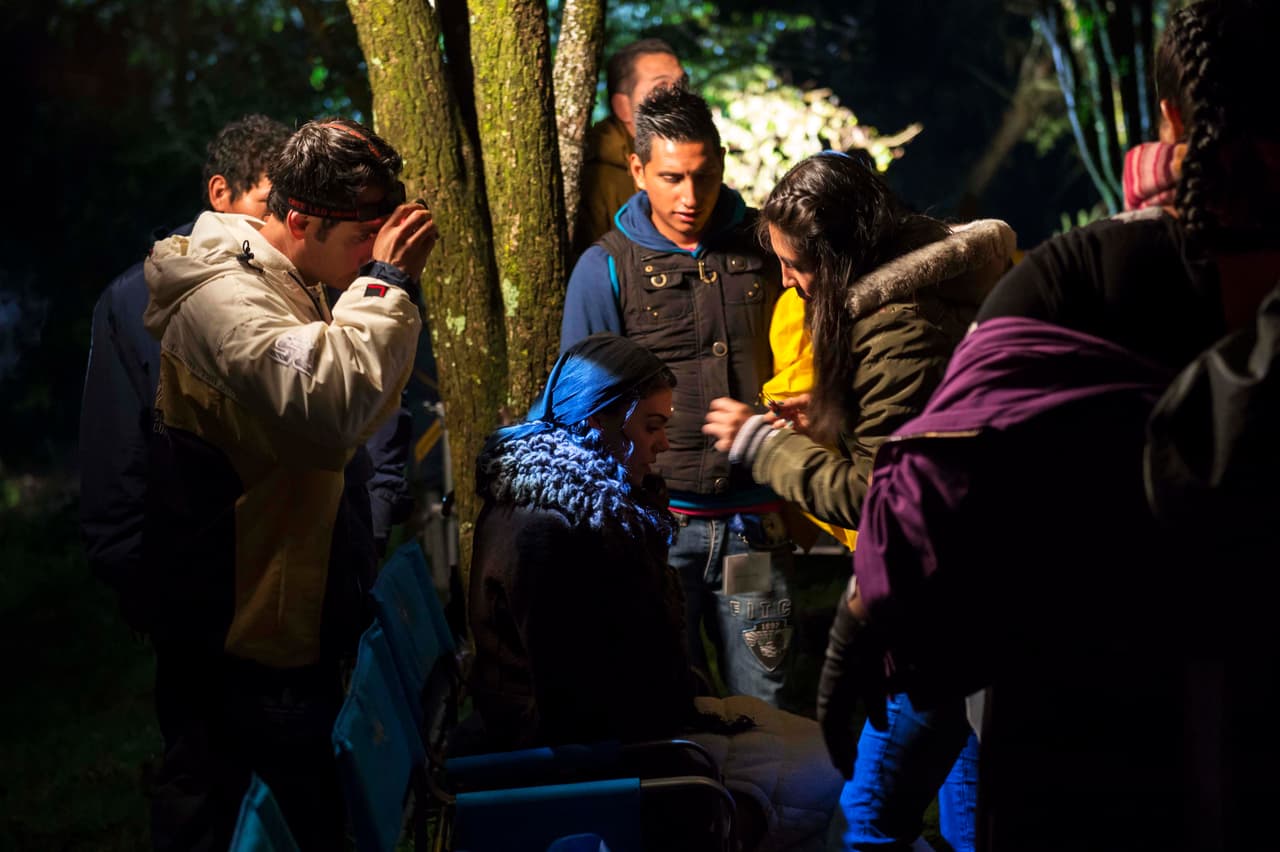 La cubana se preparó para ponerle mucho drama a la escena.